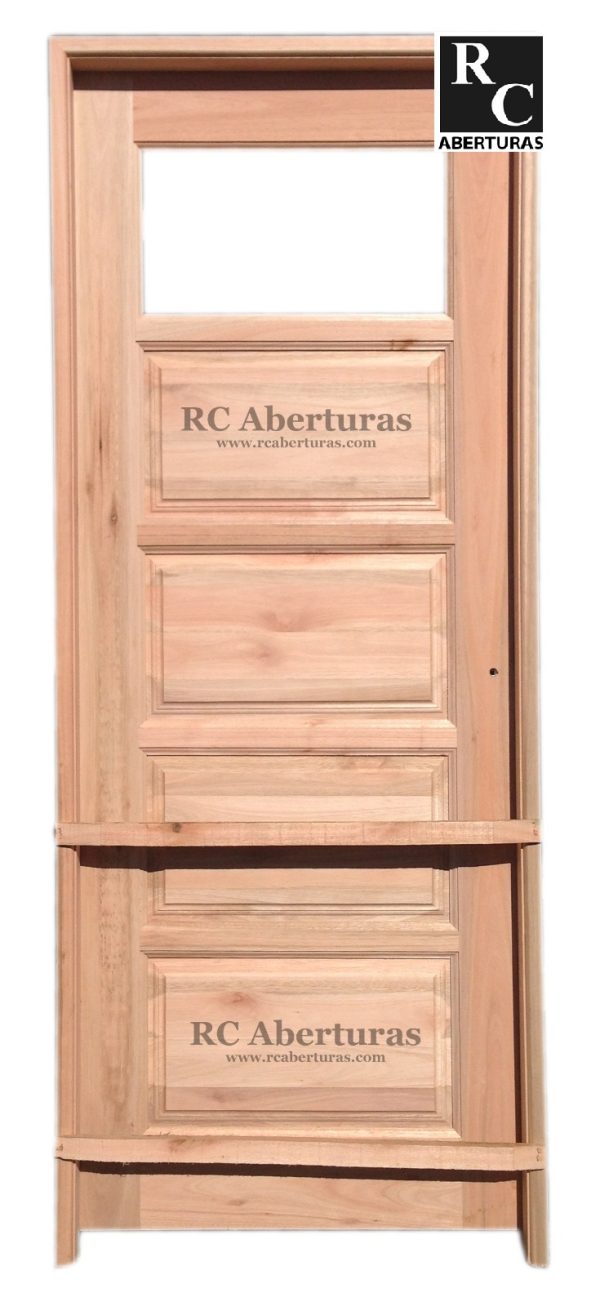 Puerta - Linea Eco (Modelo 4 tableros con cristal)