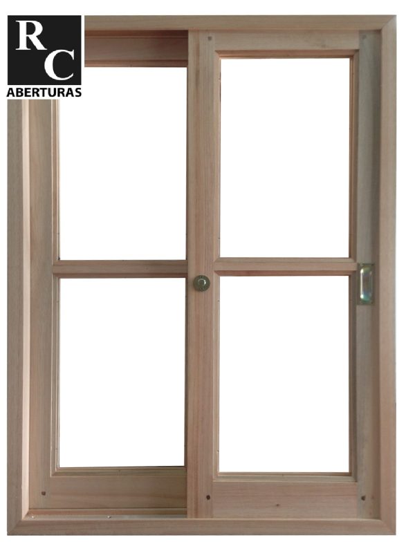 Ventana corrediza con divisor horizontal - Linea Eco