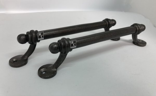 Tirador Decorativo en hierro Gris