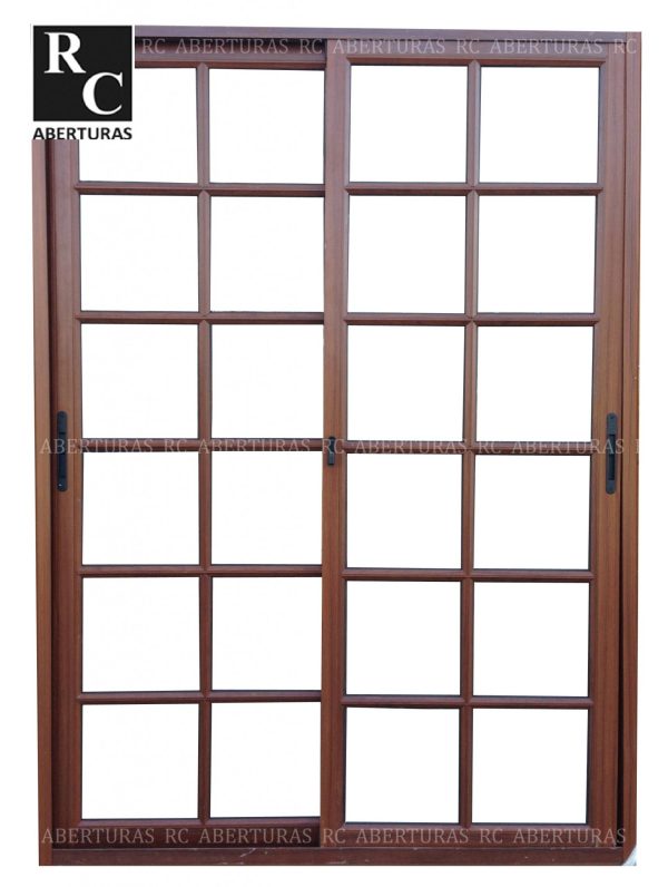 Ventana corrediza - Tipo colonial