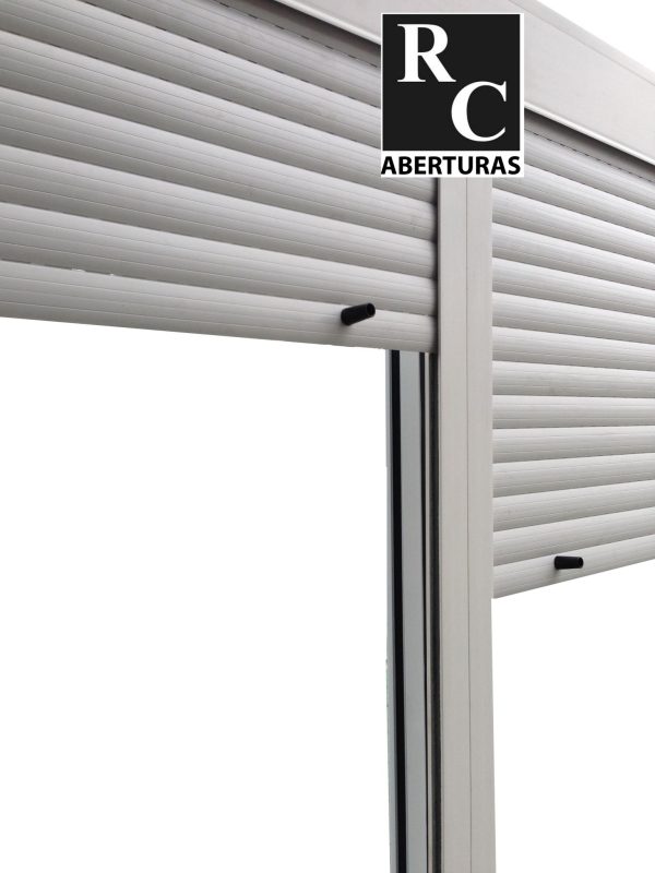Guía central para cortinas de enrollar