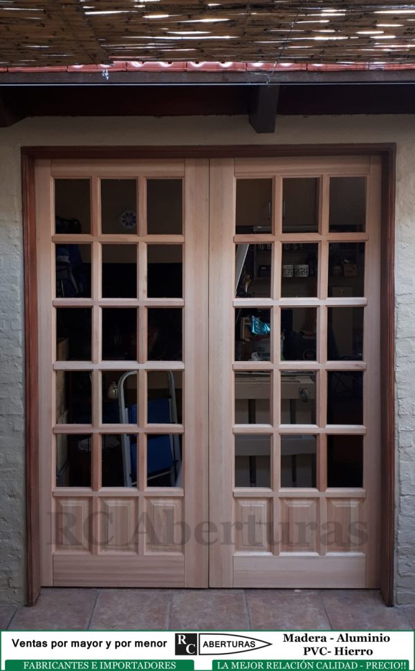 Instalación 2 hojas de puerta (Modelo E125- corrediza)