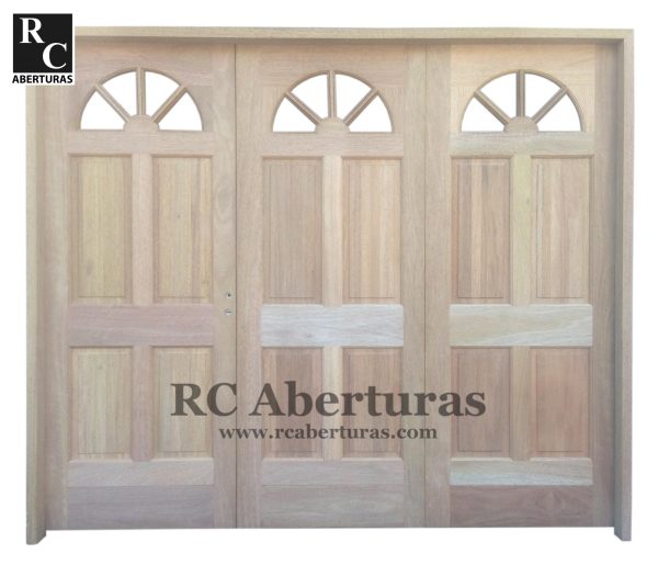 Portones plegables en Madera - Linea Oro (Modelo 909)
