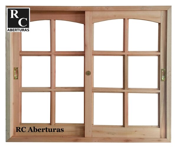 Ventana corrediza con 1/4 punto - Linea Eco