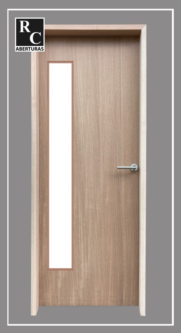 Puerta interior - Linea Premium (Modelo J2 Vidrio Vertical)
