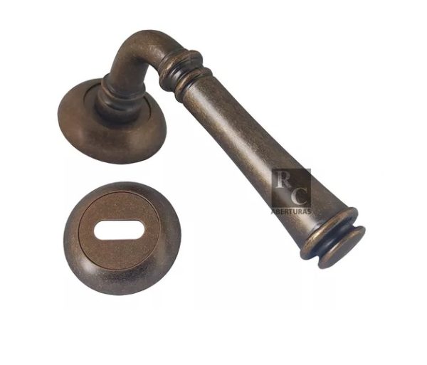 Pestillo Colonial Bronce viejo - Imagen 2