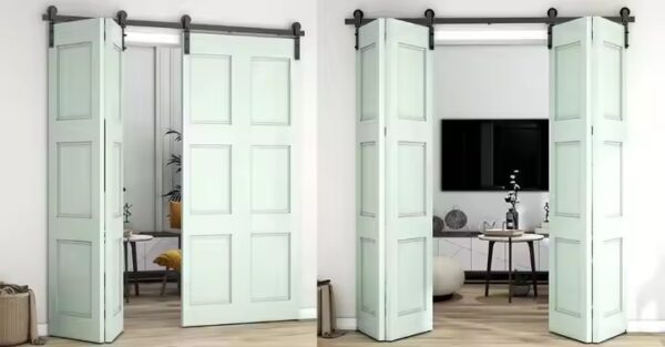 Kit completo sistema Plegable rustico (Tipo Granero) - Imagen 4