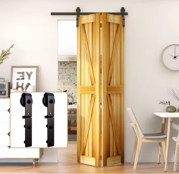 Kit completo sistema Plegable rustico (Tipo Granero) - Imagen 2